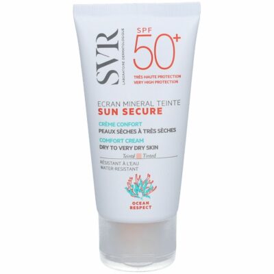Svr sun secure écran minéral teinté peaux sèches