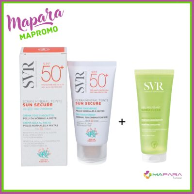 SVR Sun Secure Écran Minéral Teinté SPF50+ Peaux Normales à Mixtes 50ml