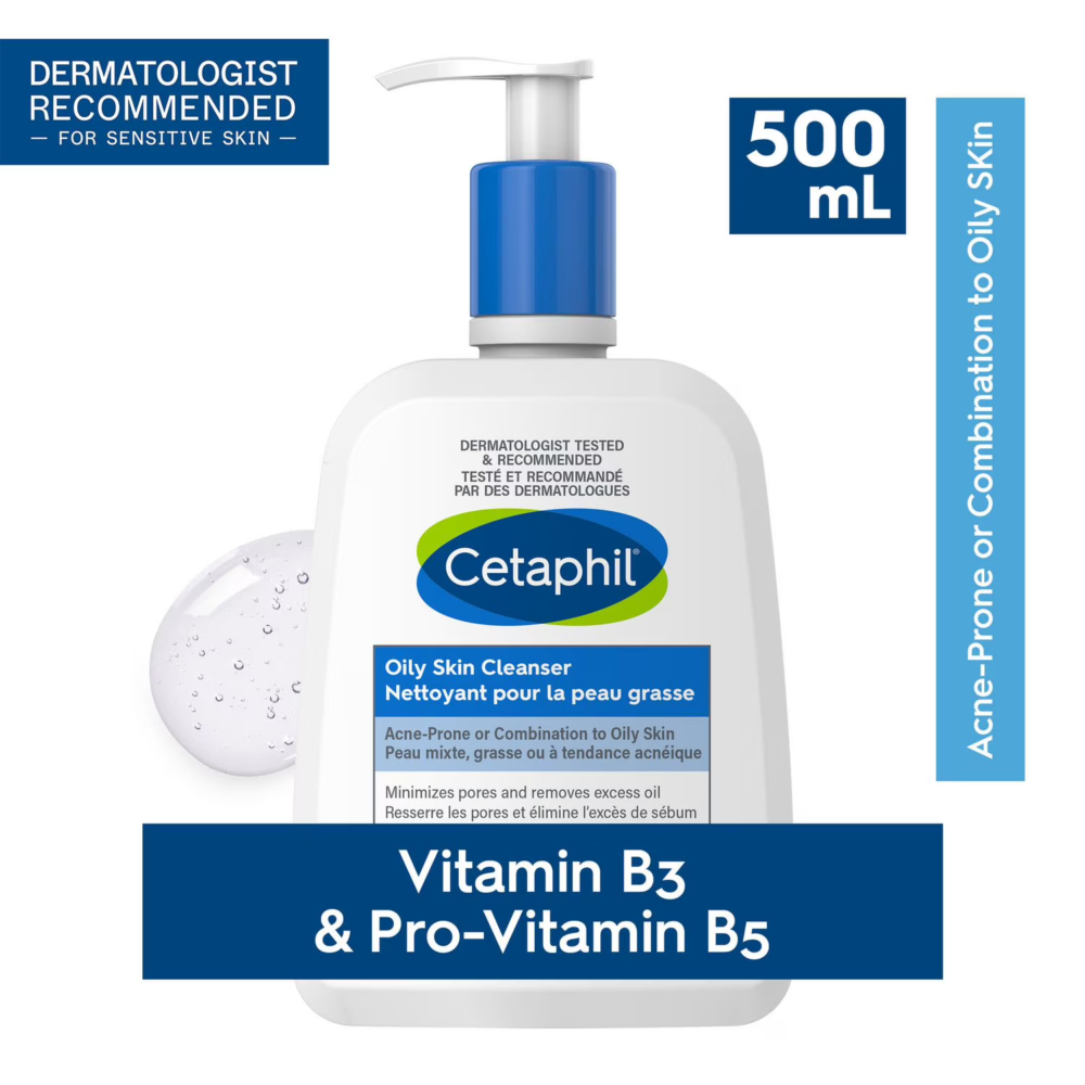 Cetaphil lotion nettoyante peaux seches et sensibles 500ml