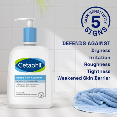 Cetaphil lotion nettoyante peaux seches et sensibles 500ml