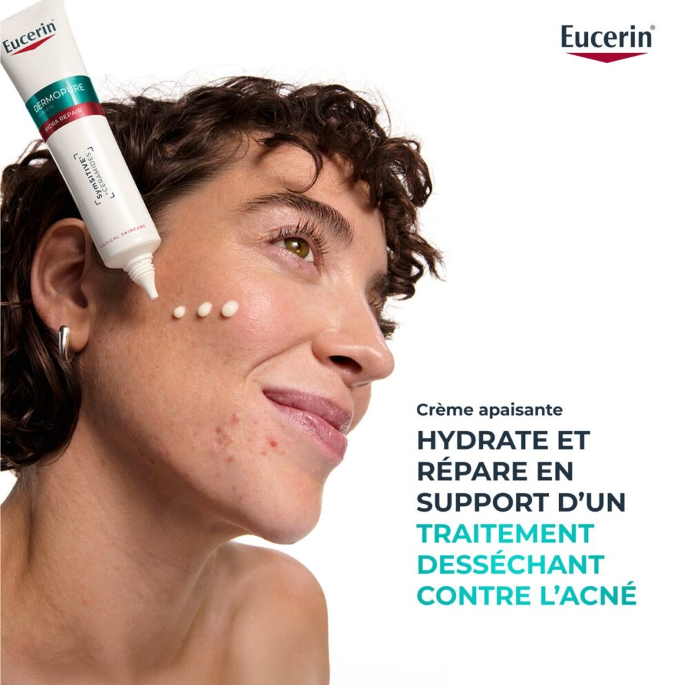 Eucerin dermopure clinical hydra repair crème apaisante 40ml