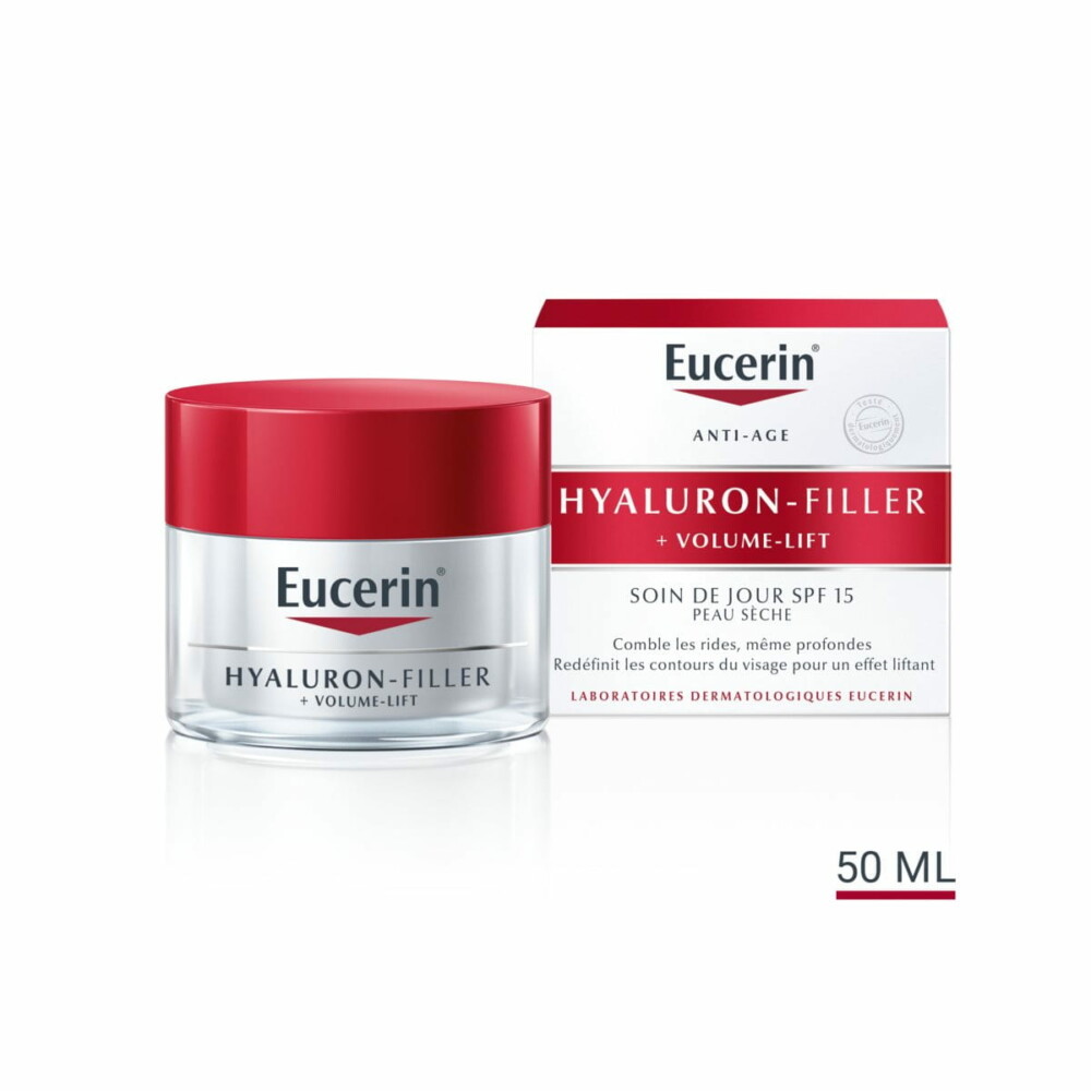 Eucerin hyaluron filler + volume lift soin de jour peau seche