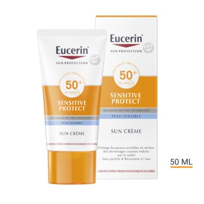 Eucerin Sun Crème Solaire Visage Sensitive Protect