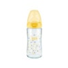 NUK FIRST CHOICE+ Biberon Temperature Control en Verre Jaune 240ml