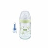 NUK Biberon Nature Sense Avec Temperature Control En Verre Vert 240ml