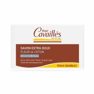 roge cavailles savon surgras extra doux fleur de coton 150g