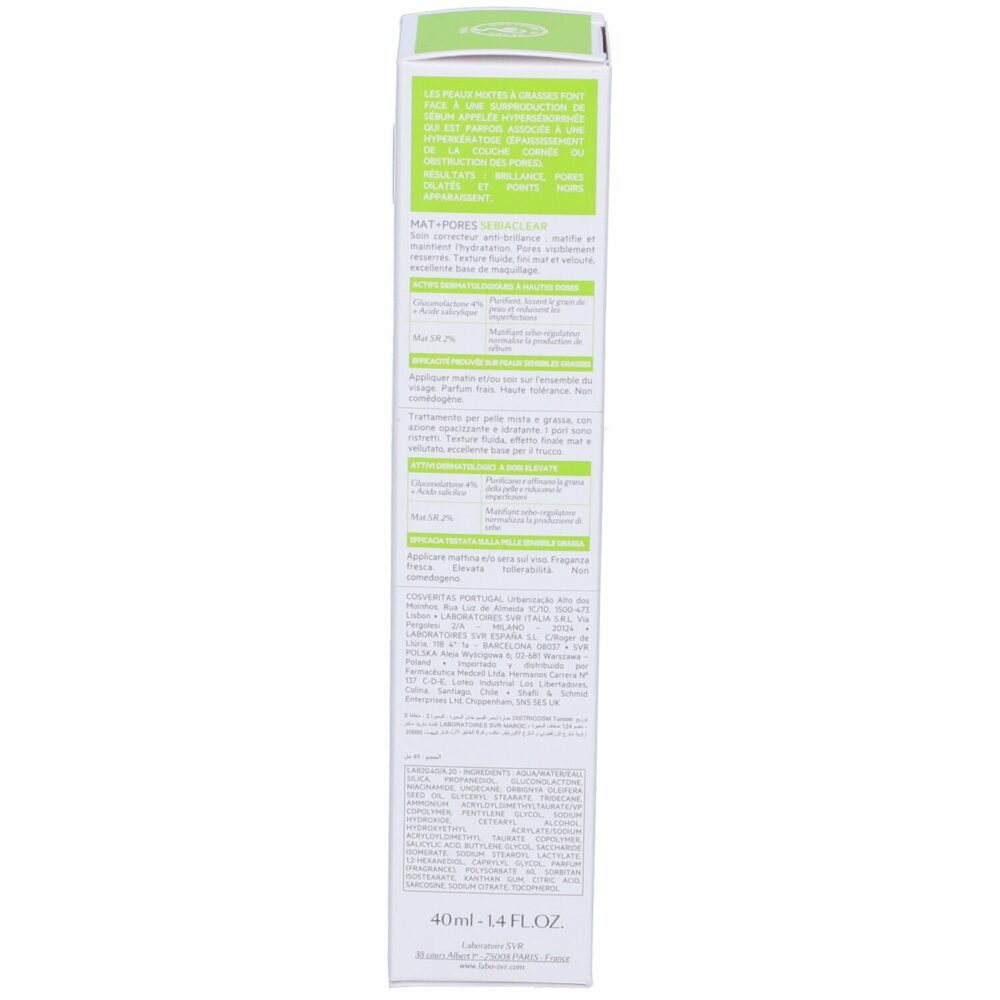 Sebiaclear mat+pores