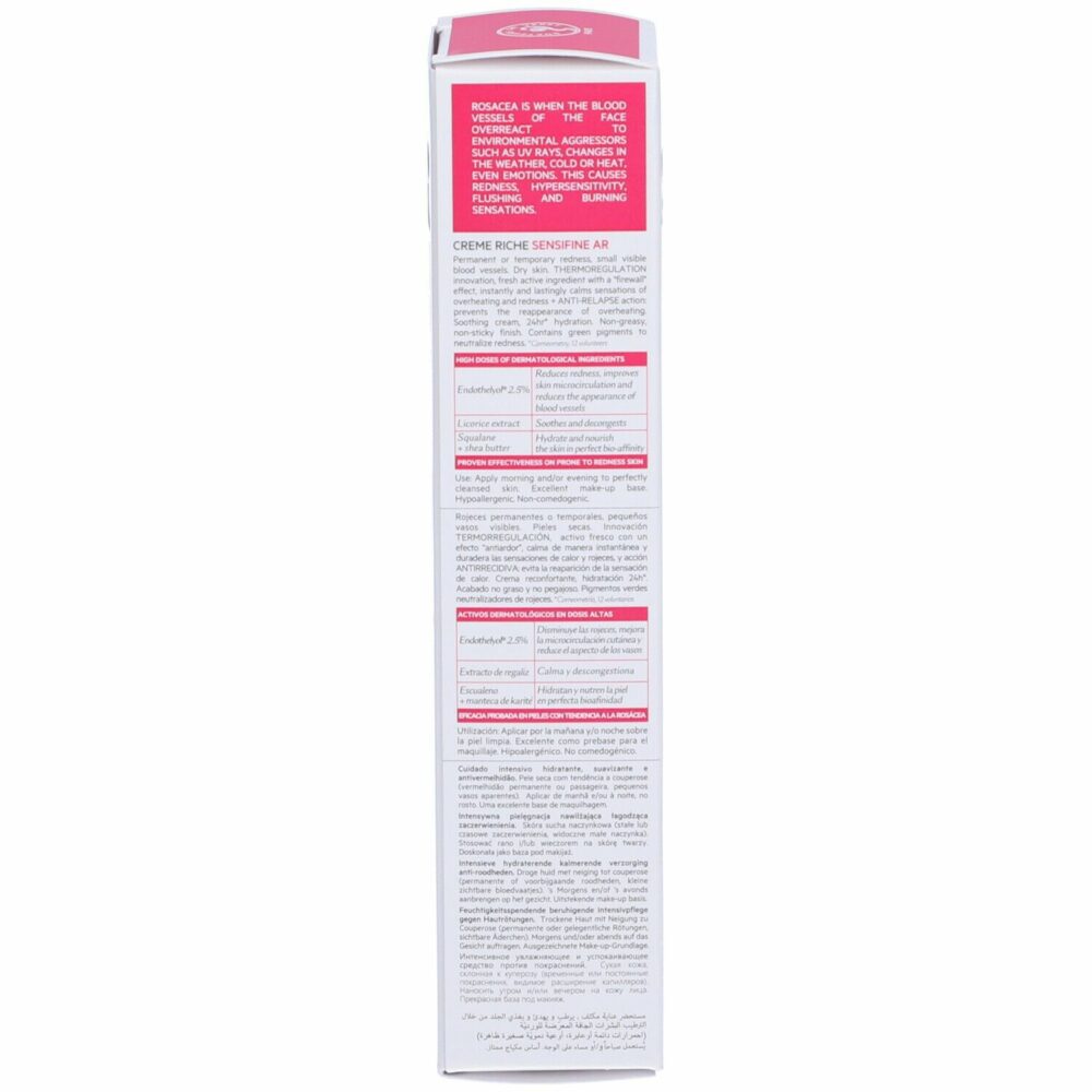 Svr sensifine ar creme riche anti-rougeurs