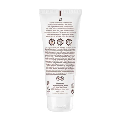 Avene solaire lait mineral tres haute protection spf50+ 100ml