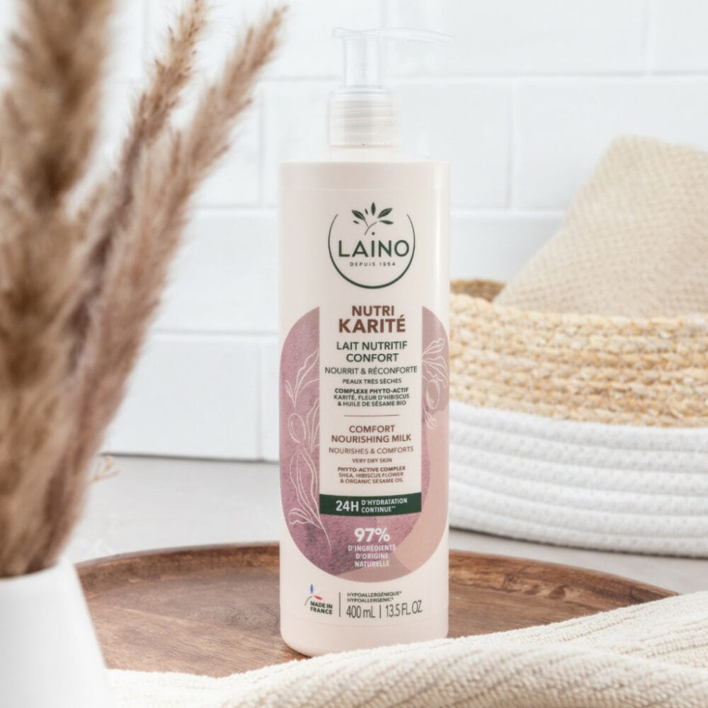 Laino lait nutritif confort karite 400ml