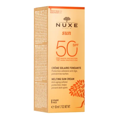 Nuxe sun crème fondante visage spf50+ 50ml