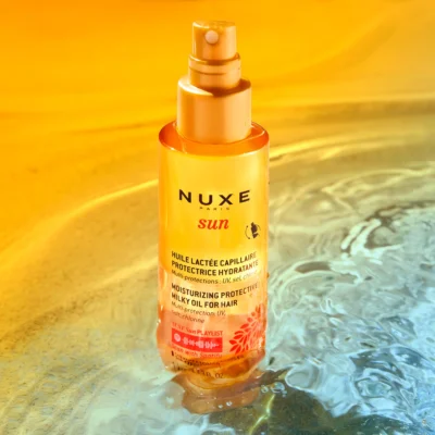 Nuxe sun huile lactée capillaire 100ml
