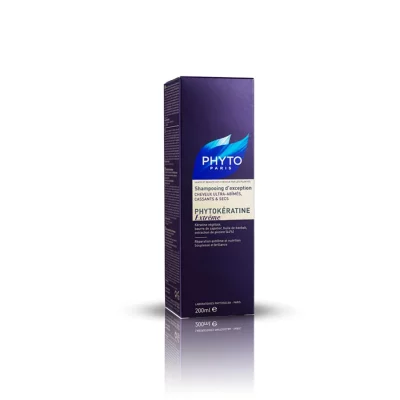 phyto phytokÉratine extrÊme shampooing d’exception cheveux ultra abÎmÉs, cassants & secs