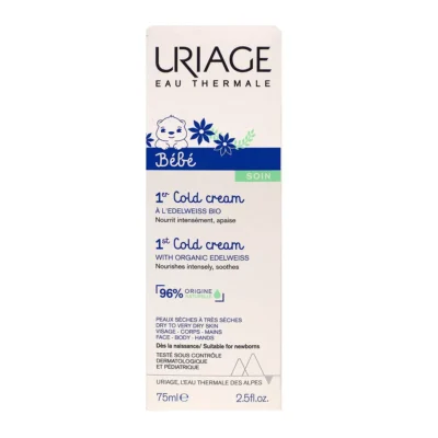 Uriage bebe 1er cold cream visage et corps 75ml