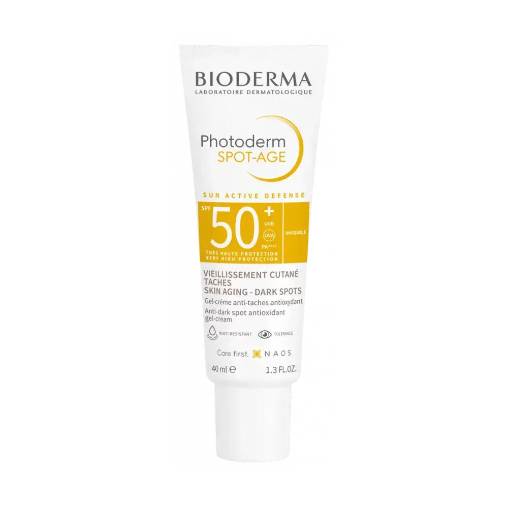 Bioderma photoderm spot-age gel-crème antioxydant anti tâches spf50+ 40ml