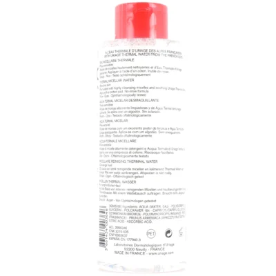 Uriage eau micellaire thermale peaux sujettes aux rougeurs 250ml