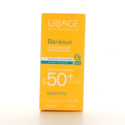 Uriage bariésun fluide solaire matifiant spf 50+ 50ml
