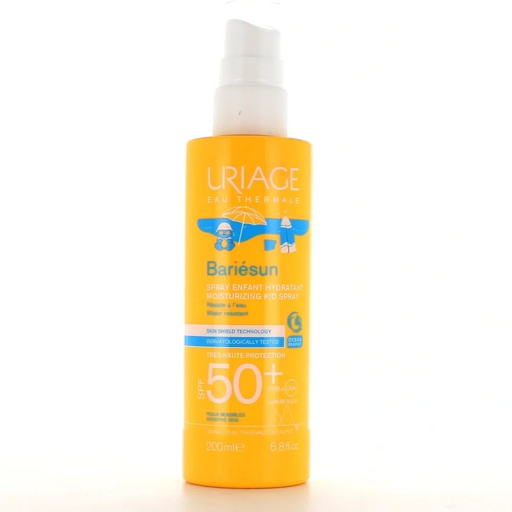 Uriage bariésun spray solaire enfant spf 50+ 200ml