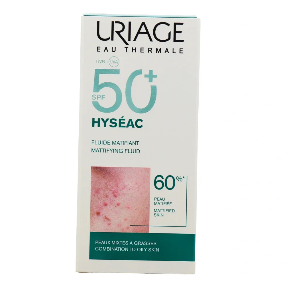 Uriage hyseac fluide matifiant spf50+ 50ml