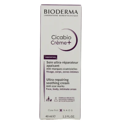 Bioderma cicabio crème+ soin ultra-réparateur apaisant 40ml