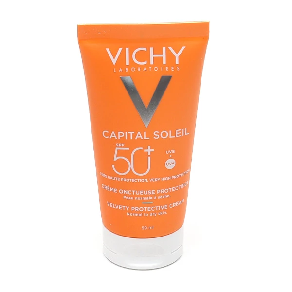 VICHY Capital Soleil Cr me Onctueuse Perfectrice De Peau SPF50 50ML 