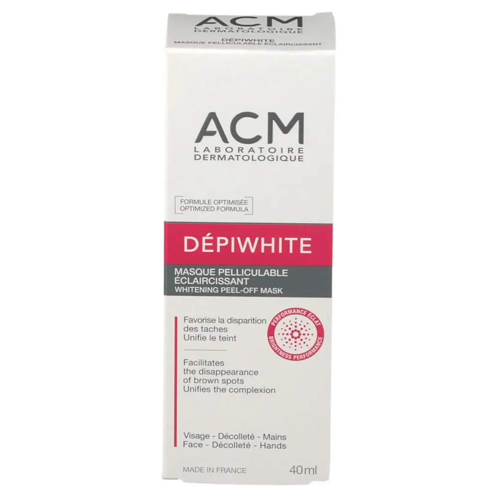 Acm depiwhite masque pelliculable éclaircissant 40ml
