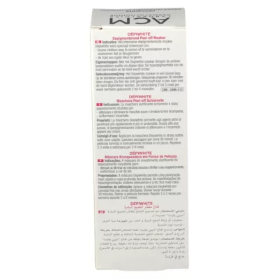 Acm depiwhite masque pelliculable éclaircissant 40ml