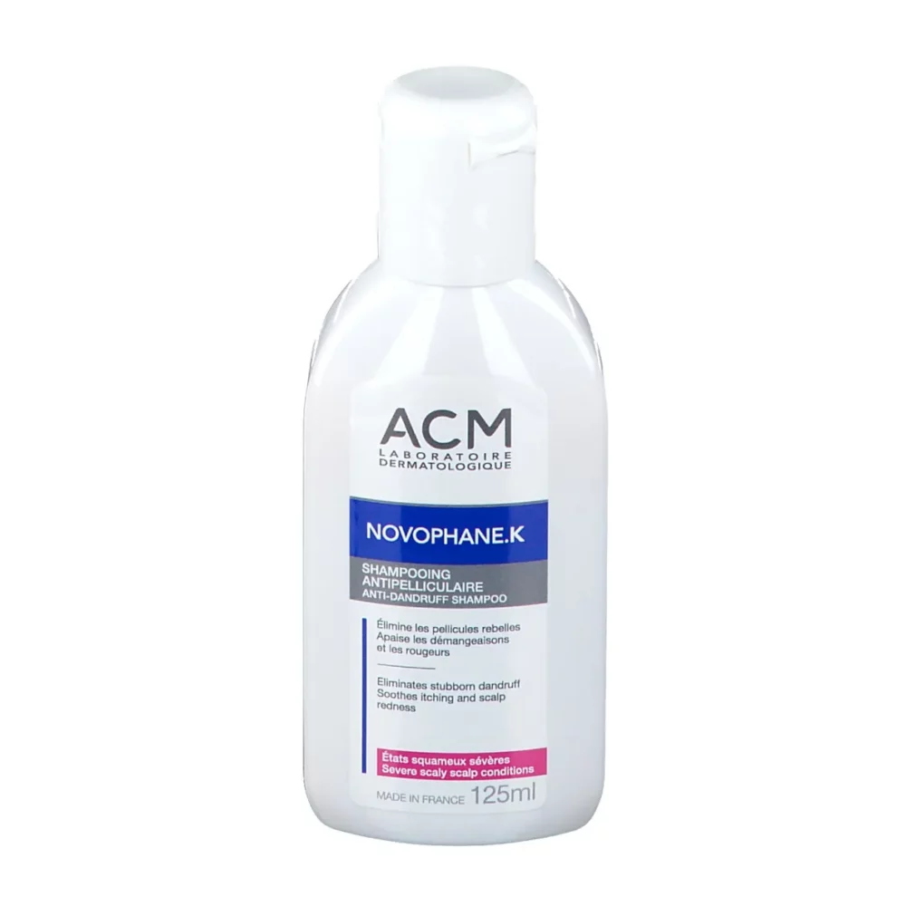 Acm novophane k shampoing etats squameux sévères 125ml