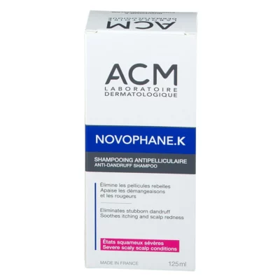 Acm novophane k shampoing etats squameux sévères 125ml
