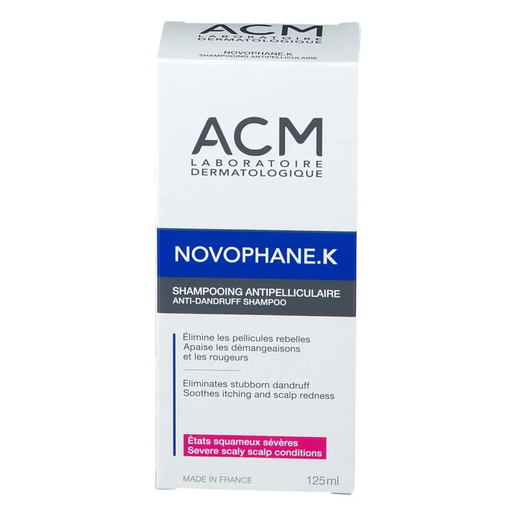 Acm novophane k shampoing etats squameux sévères 125ml