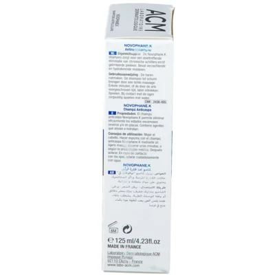 Acm novophane k shampoing etats squameux sévères 125ml