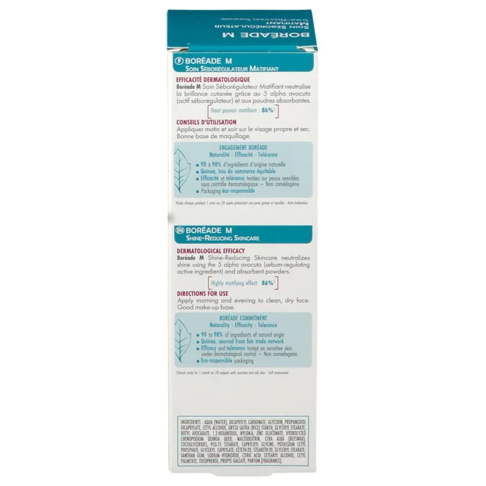 Acm noviderm boréade m seboregulateur 40ml