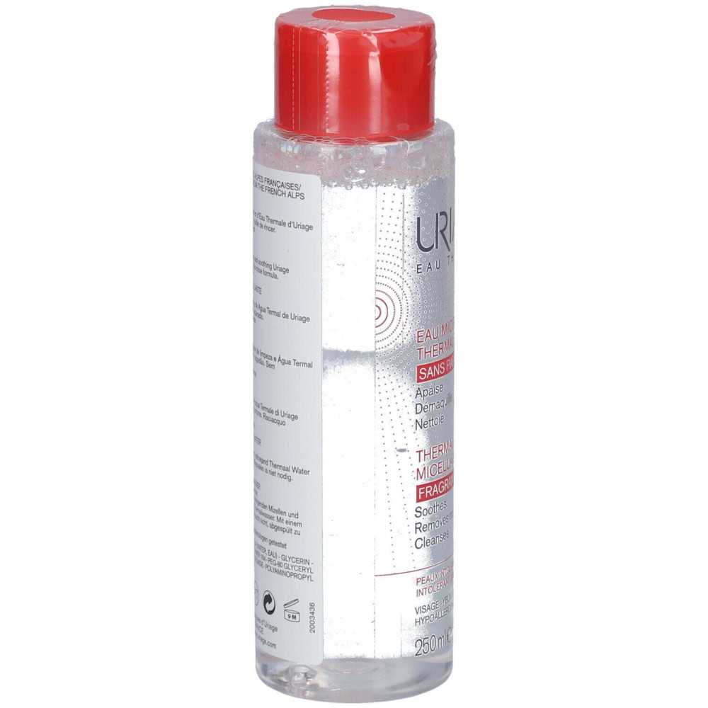 Uriage eau micellaire thermale peaux sujettes aux rougeurs 250ml
