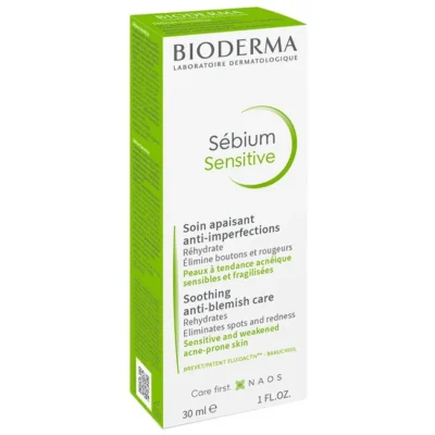 BIODERMA Sebium Sensitive Soin Apaisant Anti Imperfections 30ml