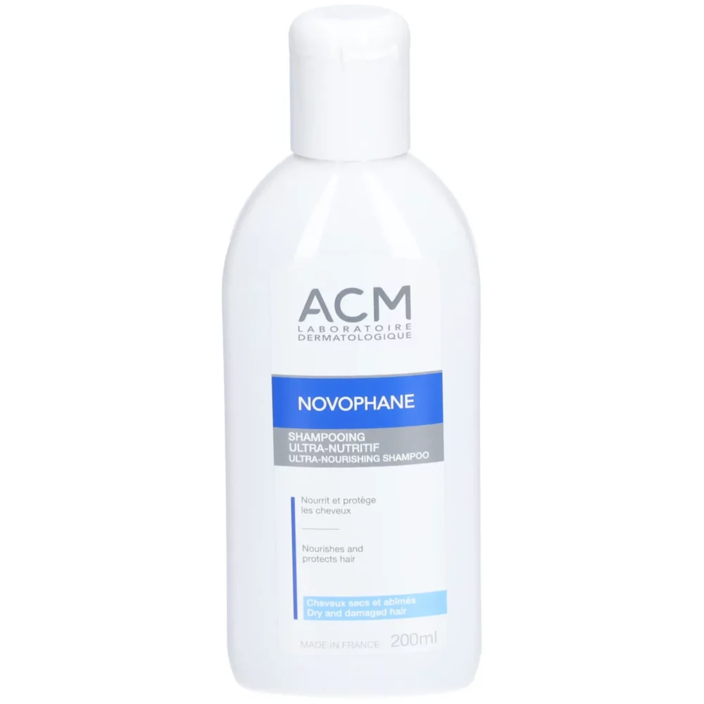 Acm novophane shampooing ultra-nutritif cheveux secs 200ml