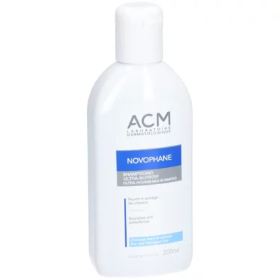 Acm novophane shampooing ultra-nutritif cheveux secs 200ml