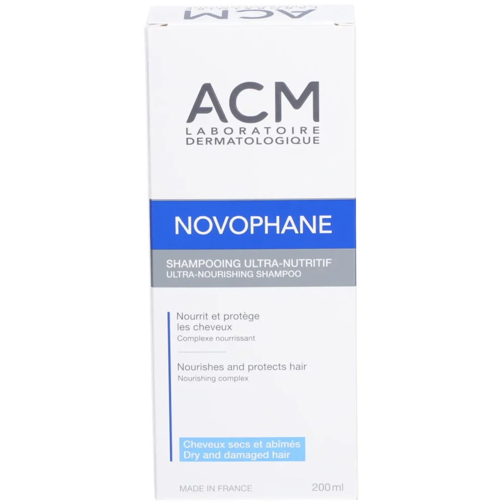 Acm novophane shampooing ultra-nutritif cheveux secs 200ml