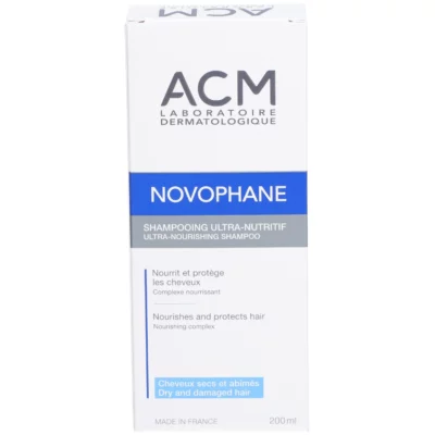 Acm novophane shampooing ultra-nutritif cheveux secs 200ml