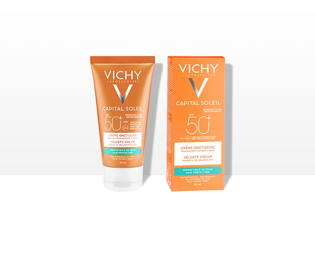 Vichy crème onctueuse perfectrice de peau spf 50+
