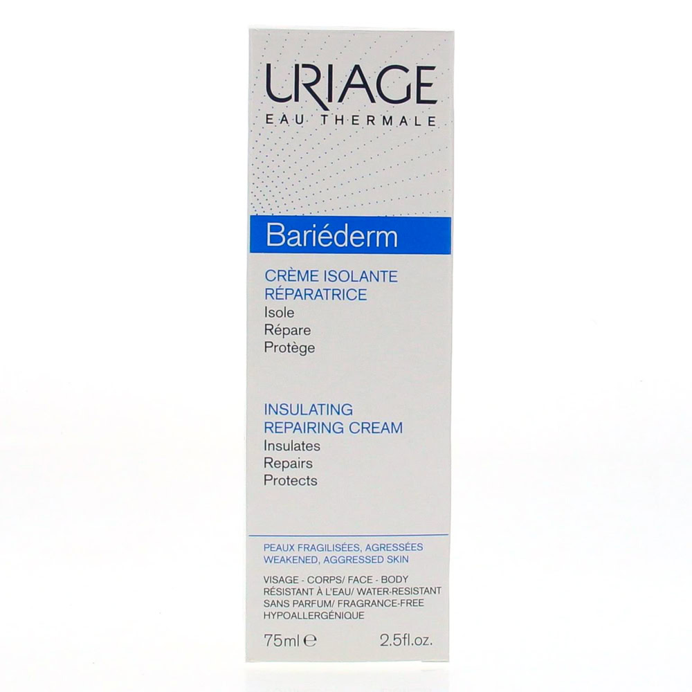 Uriage bariéderm crème isolante réparatrice 75ml
