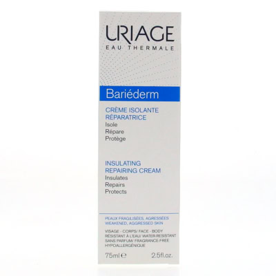 Uriage bariéderm crème isolante réparatrice 75ml