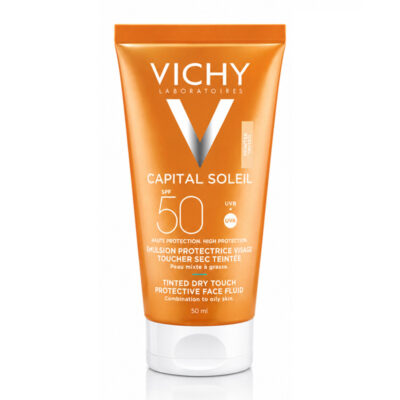 VICHY Capital Soleil Bb Emulsion Toucher Sec Teintée SPF50 50ml
