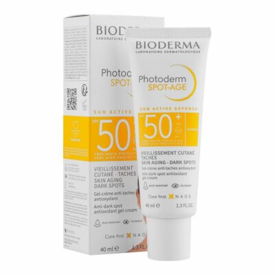 Bioderma photoderm spot-age gel-crème antioxydant anti tâches spf50+ 40ml