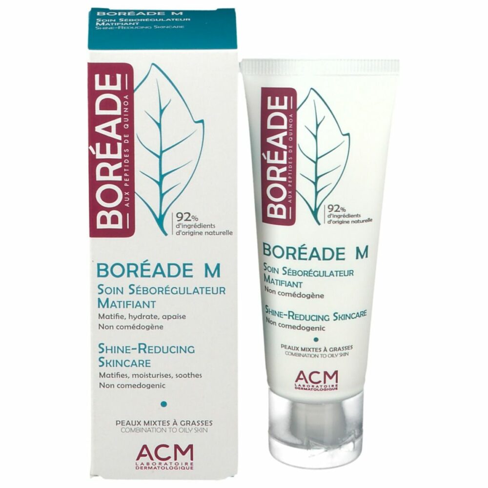 Acm noviderm boréade m seboregulateur 40 ml