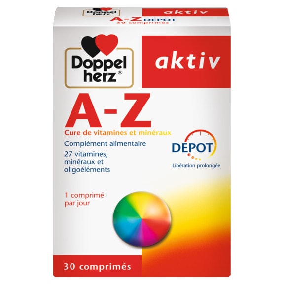 AKTIV A-Z Action Durable 30 Comprimes