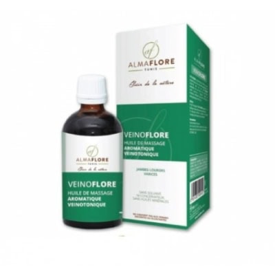 ALMAFLORE Huile de Massage Veinotonique 100ml