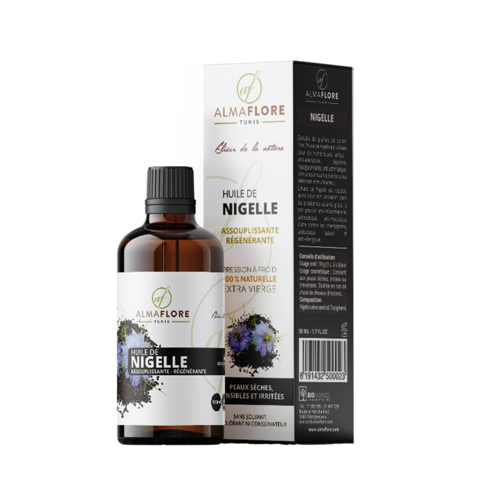 Almaflore huile de nigelle bio 50ml