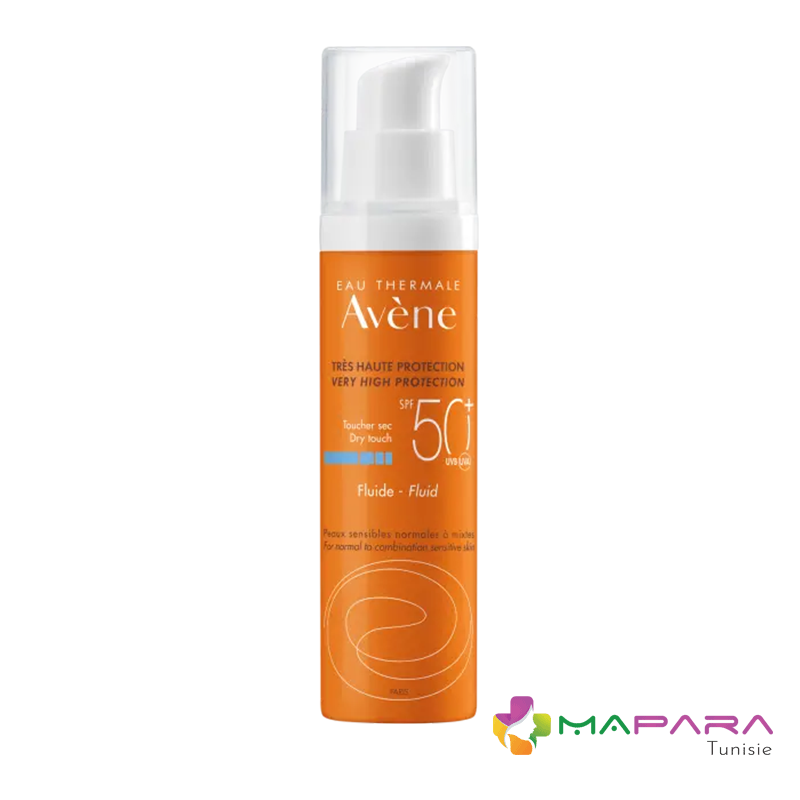 avene fluide toucher sec spf50 50ml