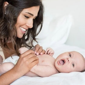 Bébé et maman