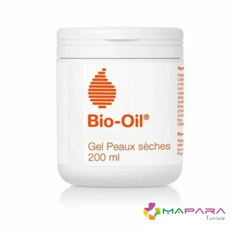 bio oil gel peaux seches 200ml